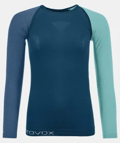 Best Sale ORTOVOX 120 COMP LIGHT LONG SLEEVE W petrolblue