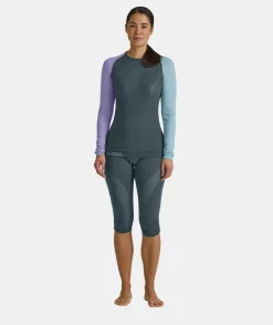 Best Sale ORTOVOX 120 COMP LIGHT LONG SLEEVE W petrolblue