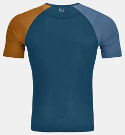 Shop ORTOVOX 120 COMP LIGHT SHORT SLEEVE M petrolblue