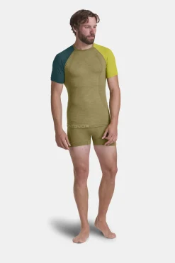 Shop ORTOVOX 120 COMP LIGHT SHORT SLEEVE M petrolblue