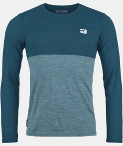 Sale ORTOVOX 150 COOL LOGO LS M petrolblue