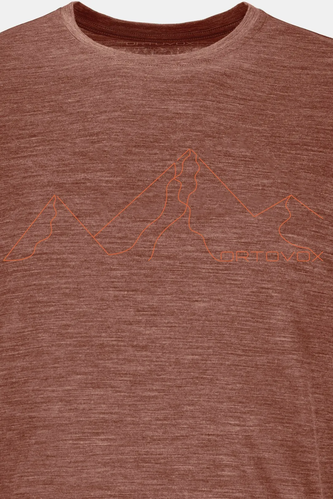 Store ORTOVOX 150 COOL MOUNTAIN FACE TS M clayorangeblend