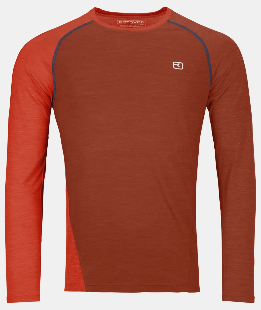 Best Sale ORTOVOX 120 COOL TEC FAST UPWARD LONGSLEEVE M clayorange
