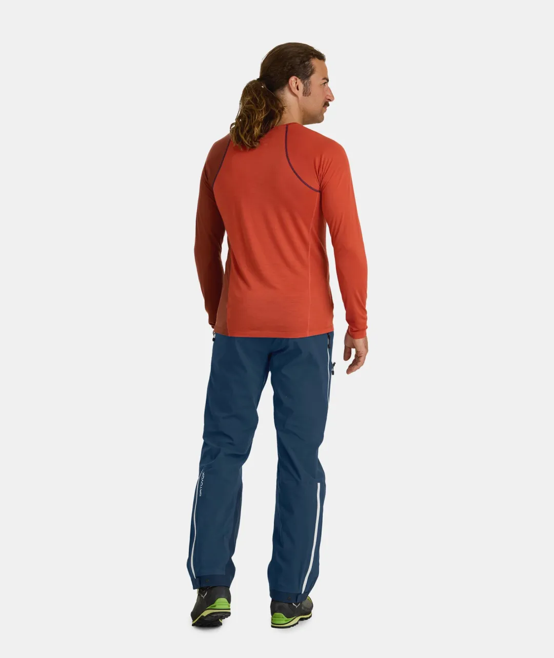 Best Sale ORTOVOX 120 COOL TEC FAST UPWARD LONGSLEEVE M clayorange