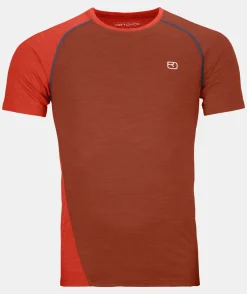 Store ORTOVOX 120 COOL TEC FAST UPWARD T-SHIRT M clayorange