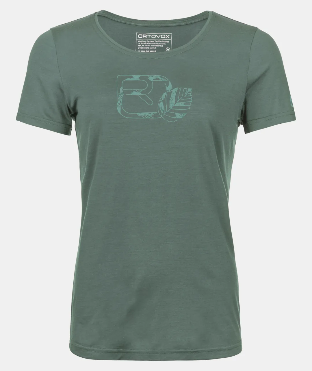 Cheap ORTOVOX 120 COOL TEC LEAF LOGO TS W arcticgrey