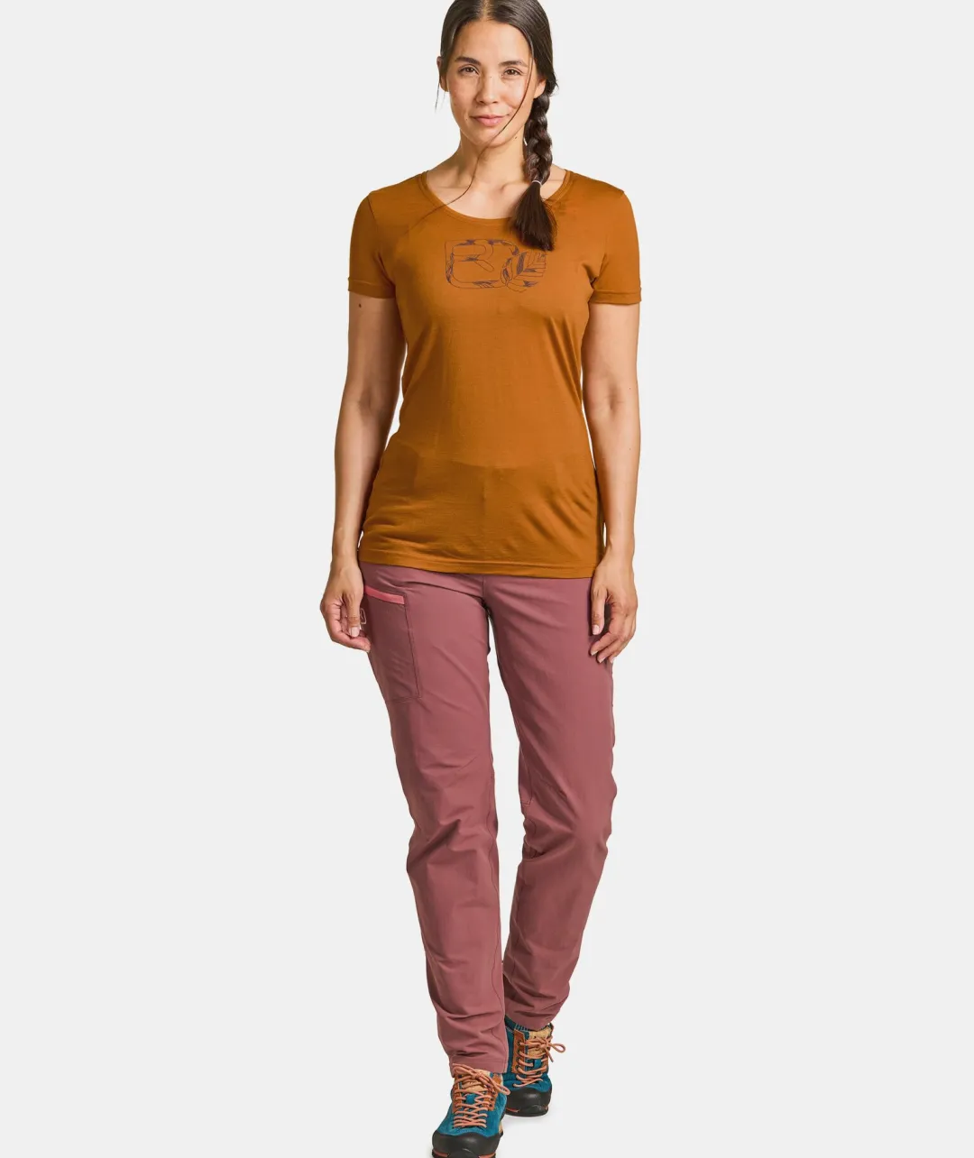 Cheap ORTOVOX 120 COOL TEC LEAF LOGO TS W arcticgrey