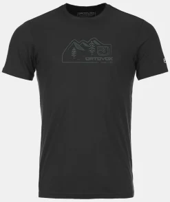Online ORTOVOX 150 COOL VINTAGE BADGE TS M blackraven