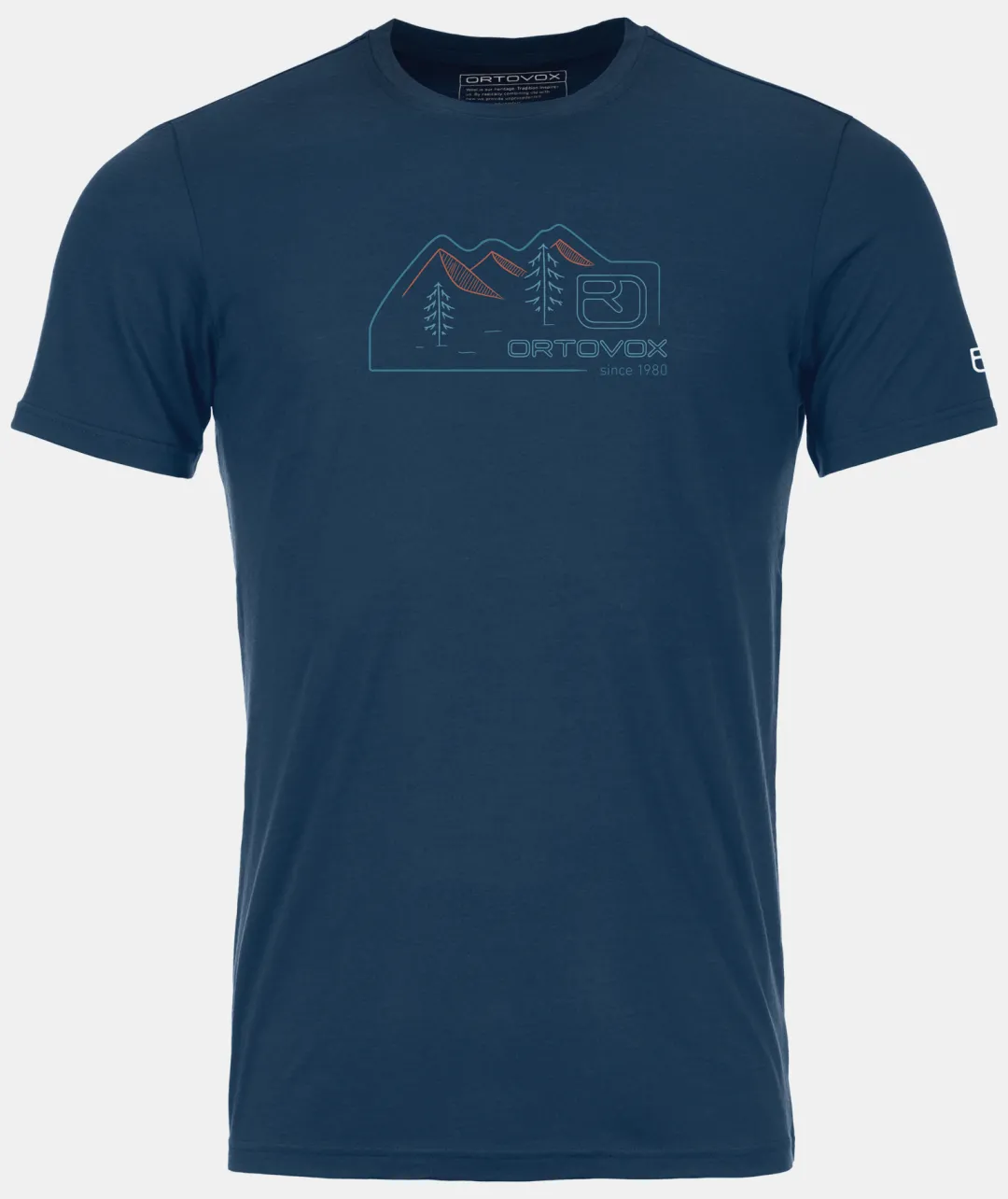 Hot ORTOVOX 150 COOL VINTAGE BADGE TS M deepocean