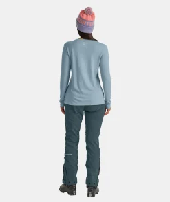 Store ORTOVOX 185 MERINO MTN CUTOUT LS W nondyed