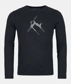 Cheap ORTOVOX 185 MERINO MTN CUTOUT LS M blackraven