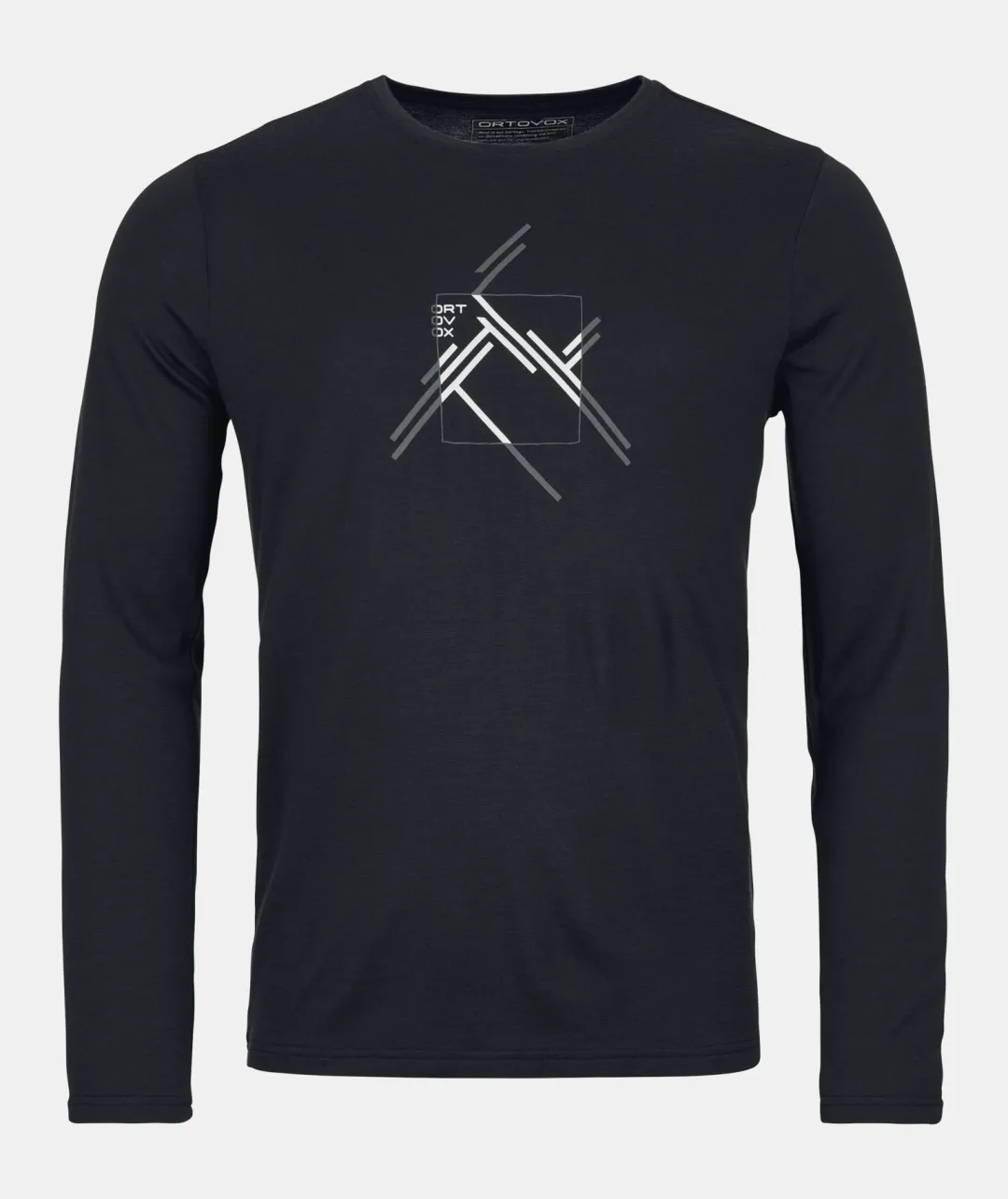 Cheap ORTOVOX 185 MERINO MTN CUTOUT LS M blackraven