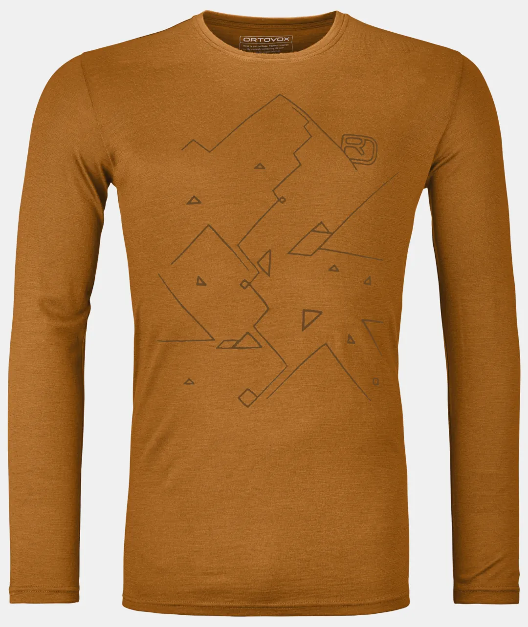 Discount ORTOVOX 185 MERINO TANGRAM LS M slyfox