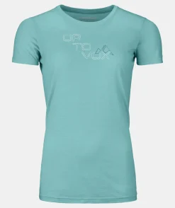 Store ORTOVOX 185 MERINO TANGRAM LOGO TS W icewaterfall