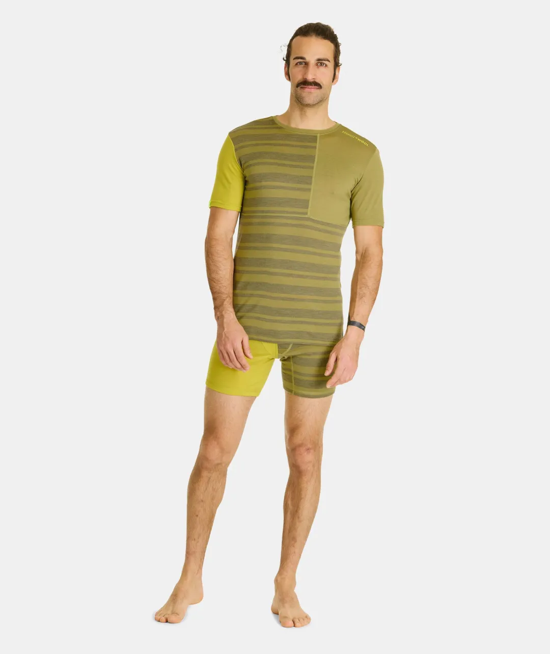 Discount ORTOVOX 185 ROCK'N'WOOL BOXER M arcticgrey