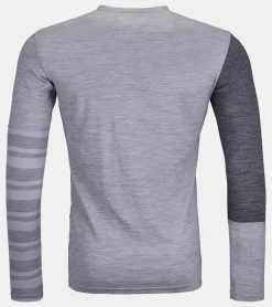 Online ORTOVOX 185 ROCK'N'WOOL LONG SLEEVE M greyblend