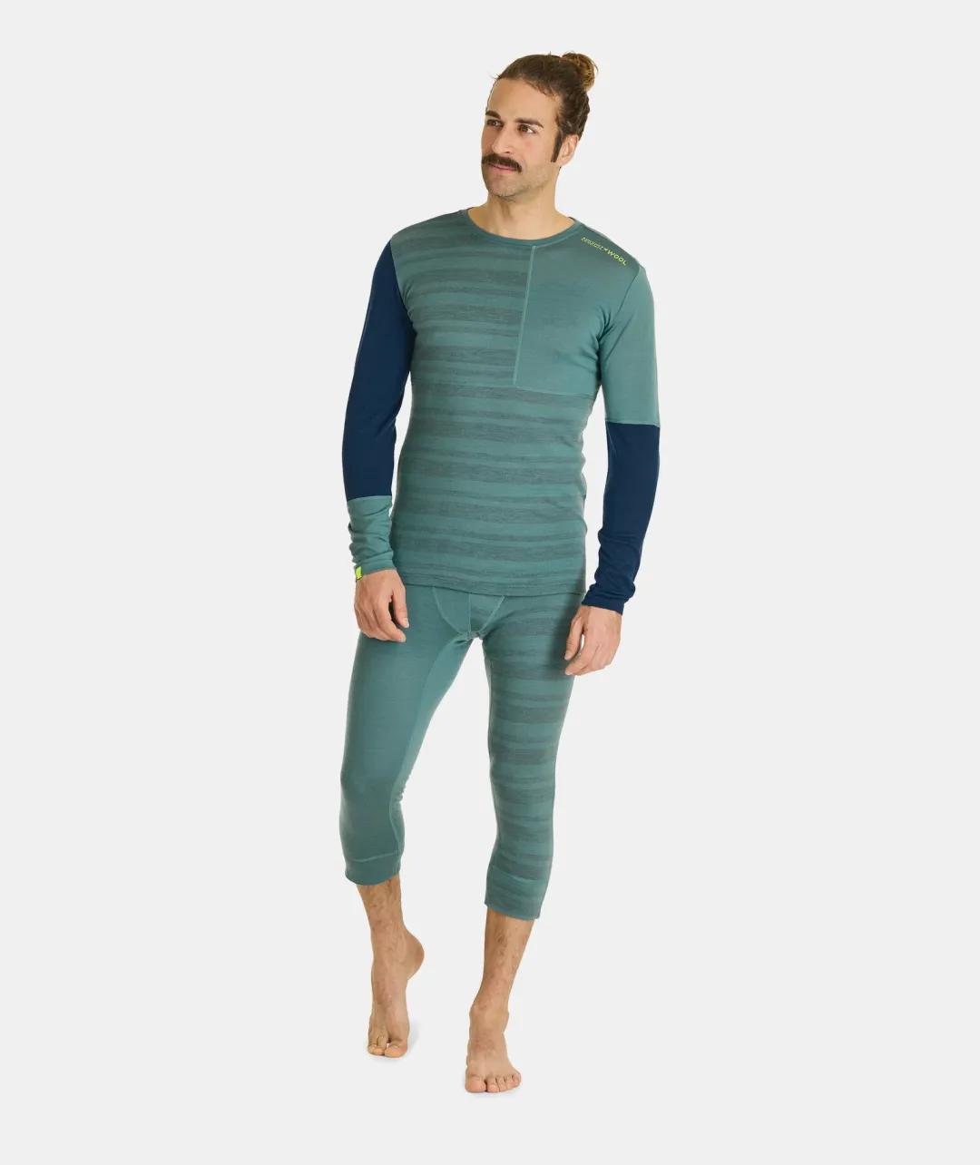 Online ORTOVOX 185 ROCK'N'WOOL LONG SLEEVE M greyblend