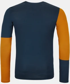 Discount ORTOVOX 185 ROCK'N'WOOL LONG SLEEVE M deepocean