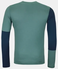 Cheap ORTOVOX 185 ROCK'N'WOOL LONG SLEEVE M arcticgrey