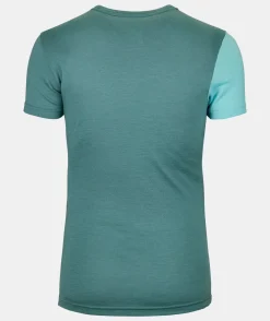 Cheap ORTOVOX 185 ROCK’N’WOOL SHORT SLEEVE W arcticgrey