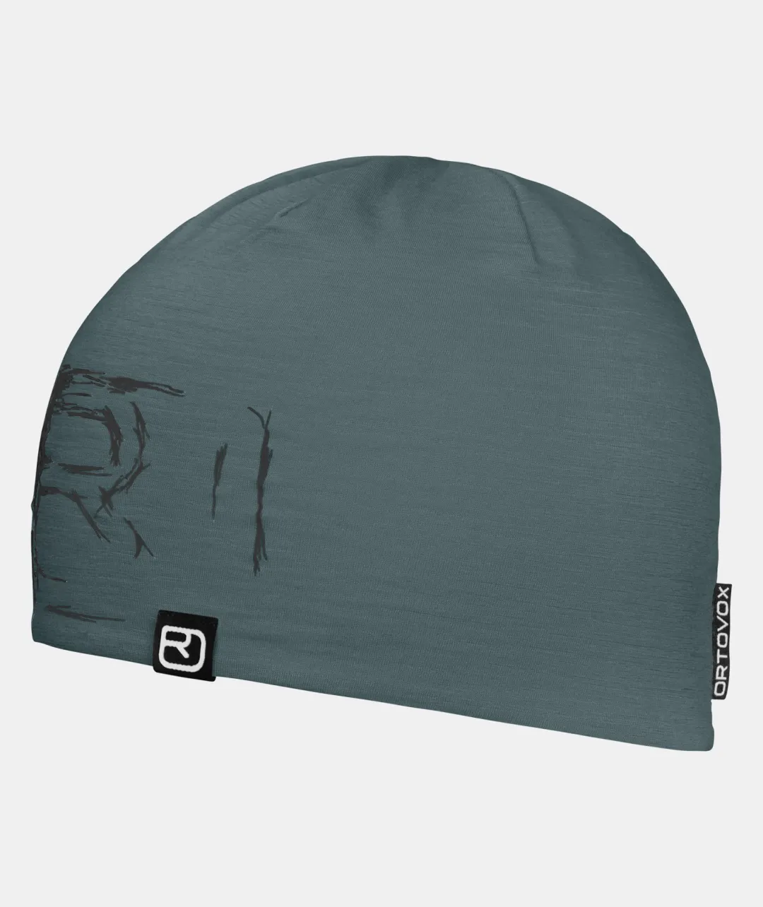 Store ORTOVOX 120 TEC LOGO BEANIE darkarcticgrey