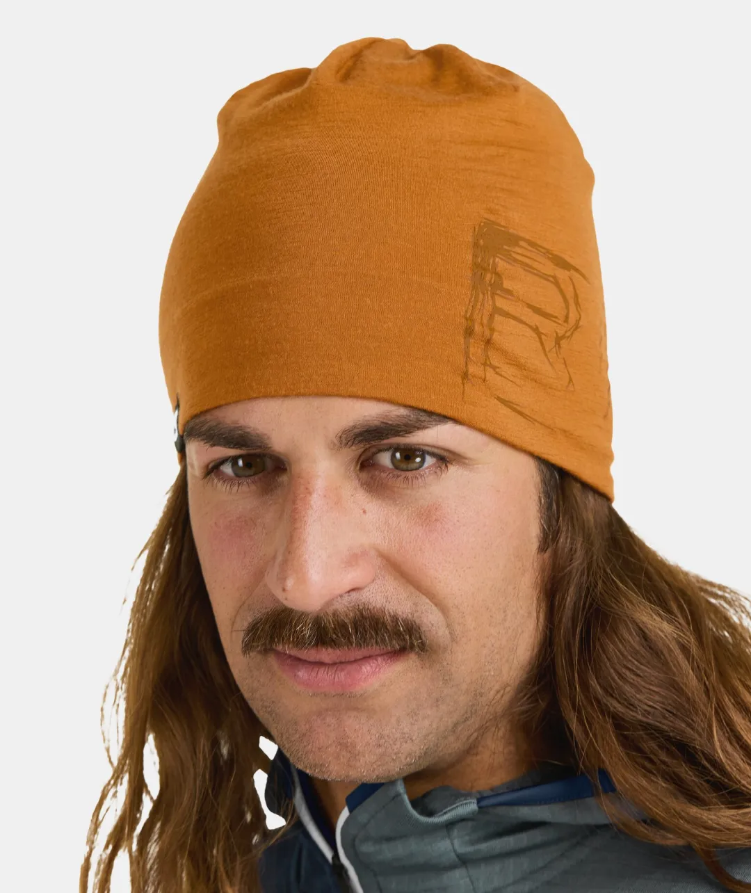 Store ORTOVOX 120 TEC LOGO BEANIE darkarcticgrey