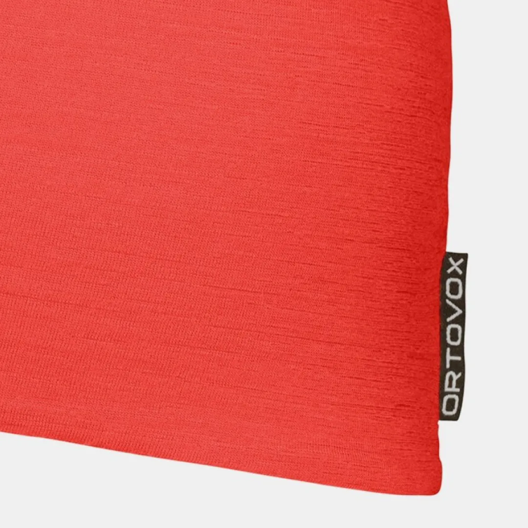 Hot ORTOVOX 120 TEC LOGO BEANIE coral