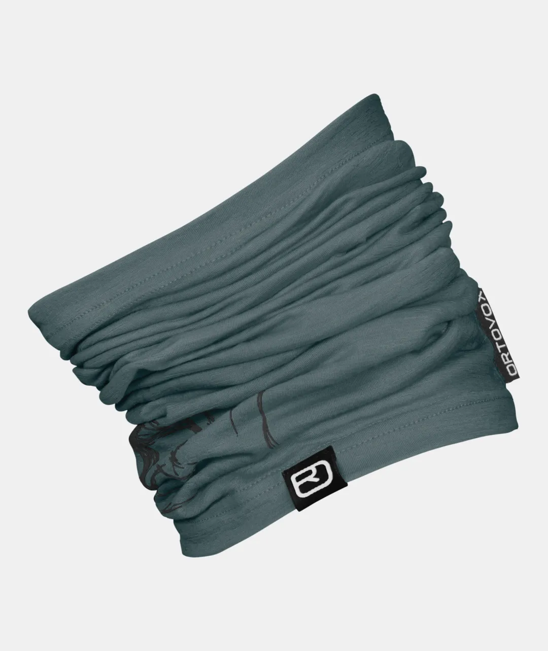 Online ORTOVOX 120 TEC LOGO NECKWARMER darkarcticgrey