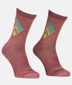 Best ORTOVOX ALPINE LIGHT COMP MID SOCKS W wildrose