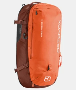 Clearance ORTOVOX AVABAG LITRIC FREERIDE 28 ZIP desertorange