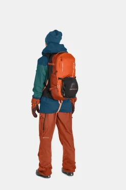 Clearance ORTOVOX AVABAG LITRIC FREERIDE 28 ZIP desertorange
