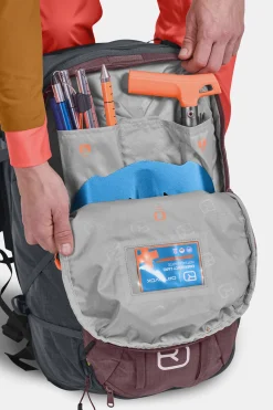 Store ORTOVOX AVABAG LITRIC TOUR 36S ZIP blacksteel