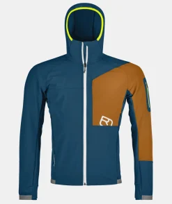 Best Sale ORTOVOX BERRINO HOODED JACKET M petrolblue