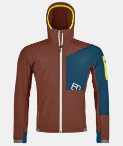 Cheap ORTOVOX BERRINO HOODED JACKET M clayorange