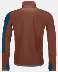 Shop ORTOVOX BERRINO JACKET M clayorange