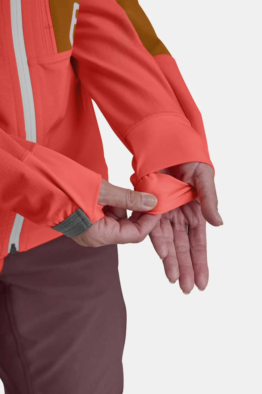 Shop ORTOVOX BERRINO JACKET W coral
