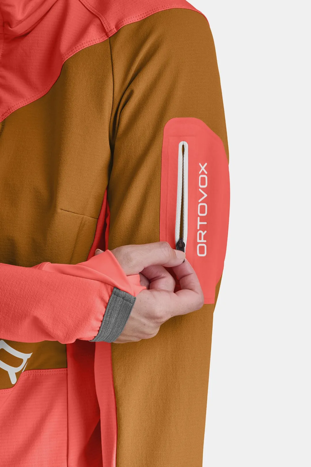 Shop ORTOVOX BERRINO JACKET W coral