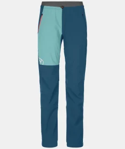 Discount ORTOVOX BERRINO PANTS W petrolblue