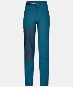Cheap ORTOVOX BRENTA PANTS W petrolblue