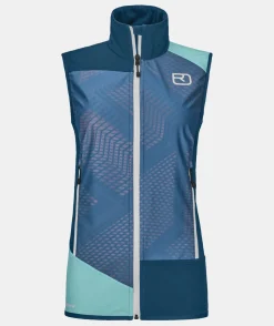 Cheap ORTOVOX COL BECCHEI VEST W petrolblue