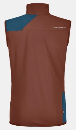 Outlet ORTOVOX COL BECCHEI VEST M clayorange