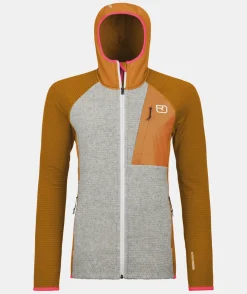 Cheap ORTOVOX FLEECE GP CLASSIC KNIT HOODY W autumnleaves