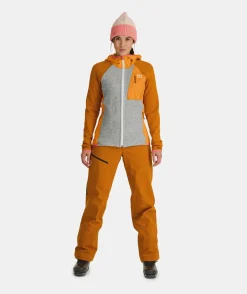 Cheap ORTOVOX FLEECE GP CLASSIC KNIT HOODY W autumnleaves