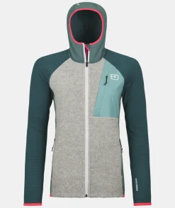 Store ORTOVOX FLEECE GP CLASSIC KNIT HOODY W arcticgrey