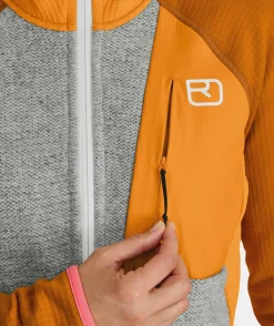 Store ORTOVOX FLEECE GP CLASSIC KNIT HOODY W arcticgrey