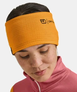 New ORTOVOX FLEECE GRID HEADBAND autumnleaves