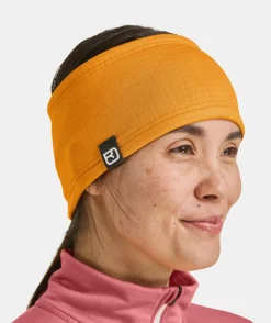 New ORTOVOX FLEECE GRID HEADBAND autumnleaves