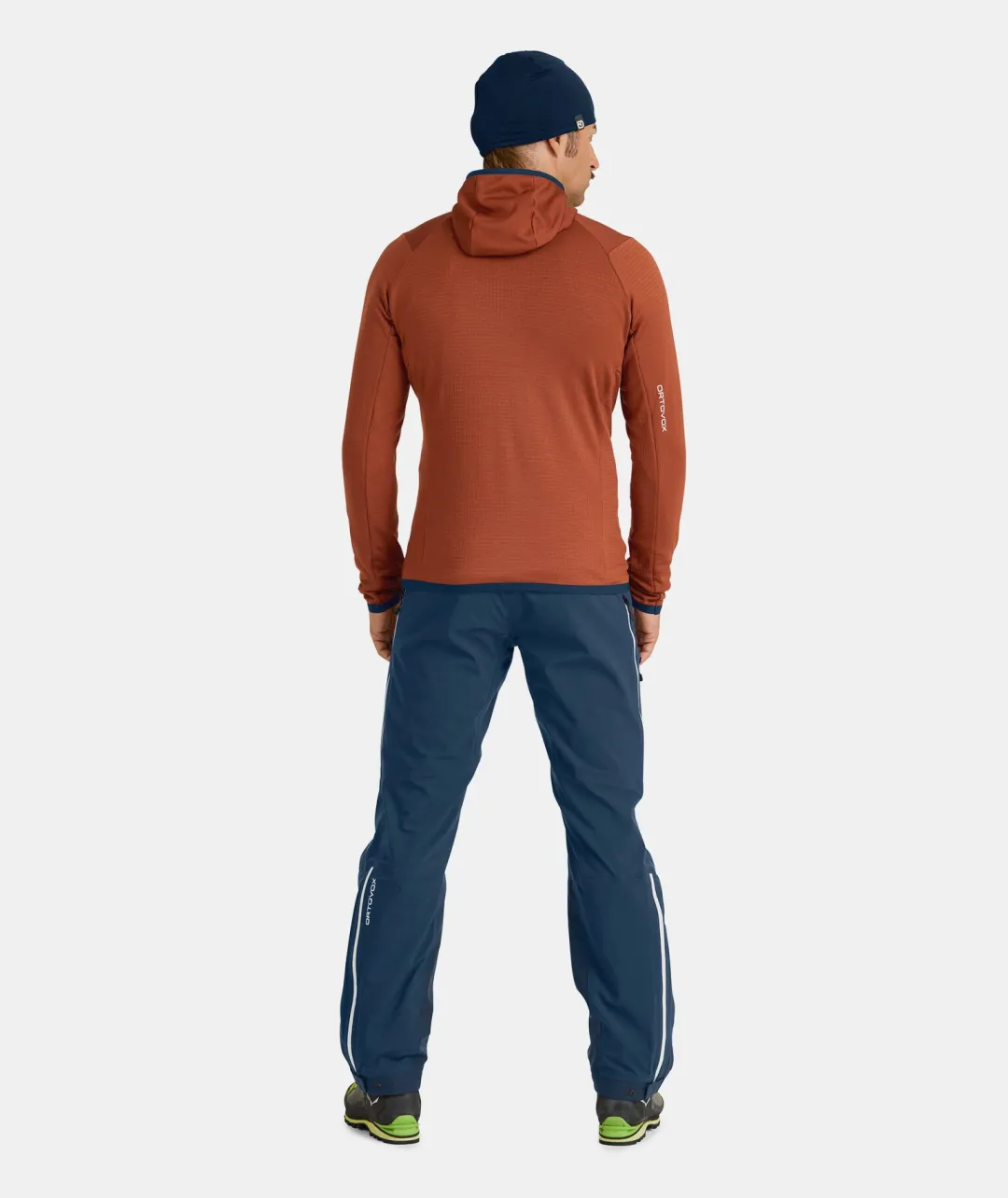 Fashion ORTOVOX FLEECE GRID HOODY M deepocean