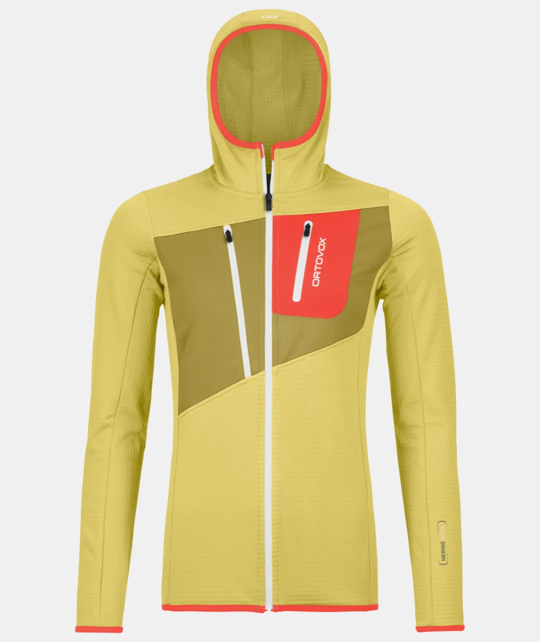 Sale ORTOVOX FLEECE GRID HOODY W wabisabi