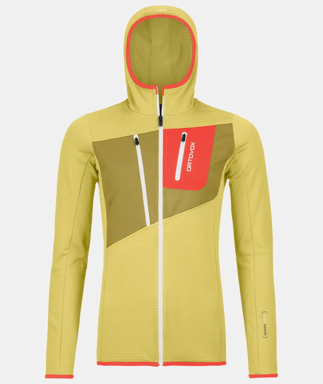 Sale ORTOVOX FLEECE GRID HOODY W wabisabi